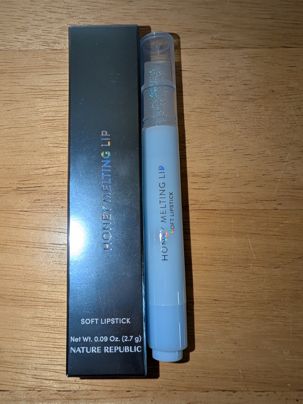 NEW Nature Republic Honey Melting Lip Crystal Sparkle Soft Lipstick K Beauty